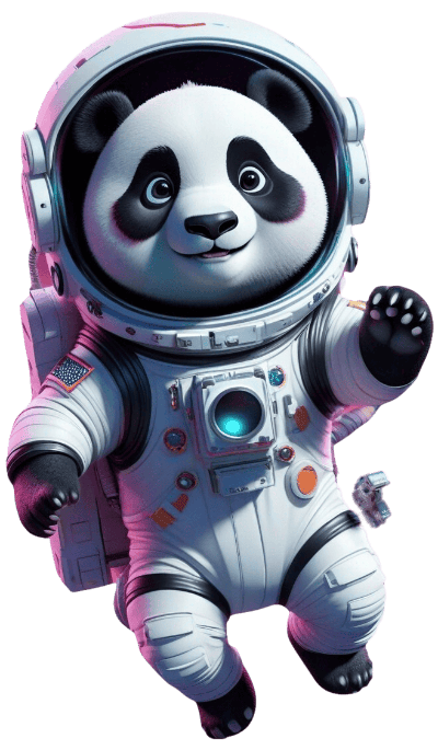 panda-astronaut
